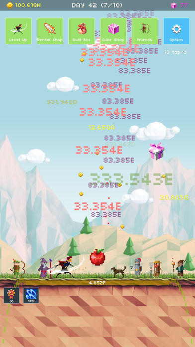 Strawberry Hero : 100 days of adventure 遊戲截圖