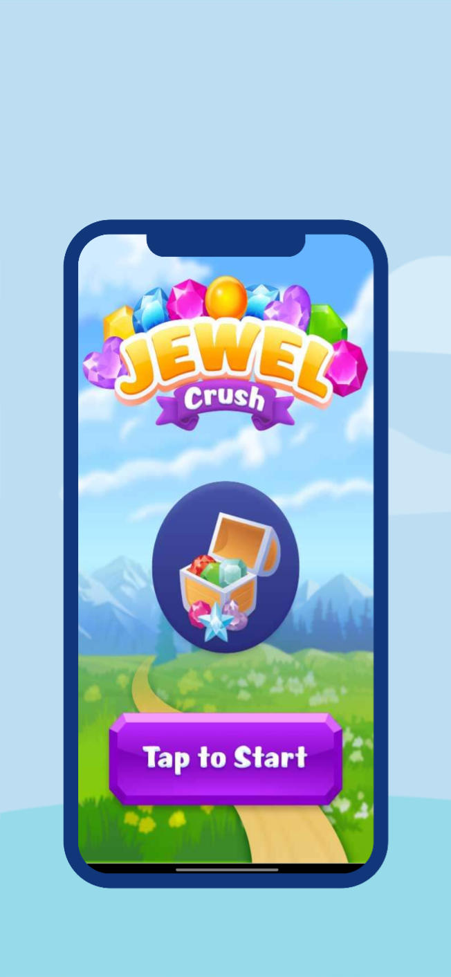 Jewel Diamond Crush Game Screenshot