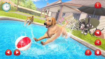 Dog Simulator Pet Life Game 3D Game Screenshot