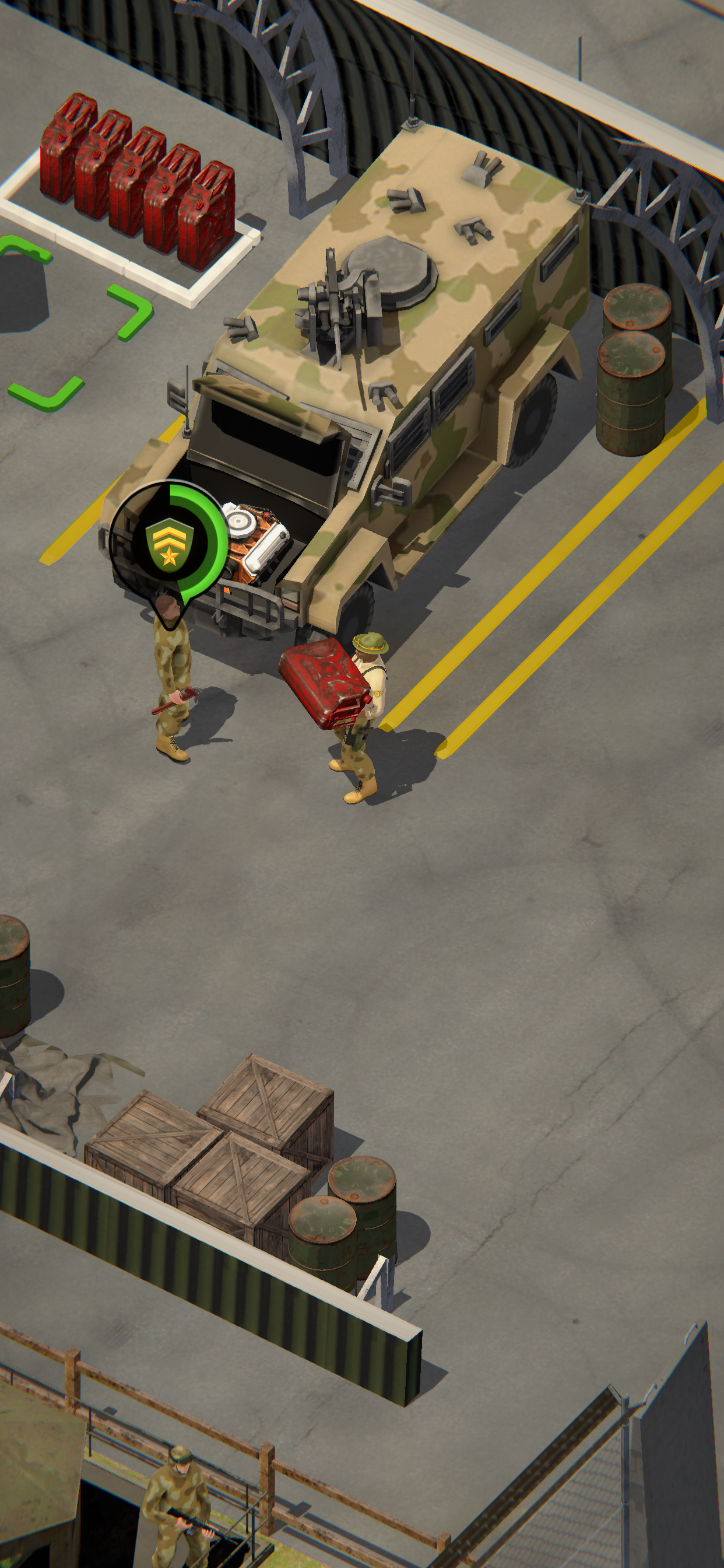 Base Commander Game Screenshot