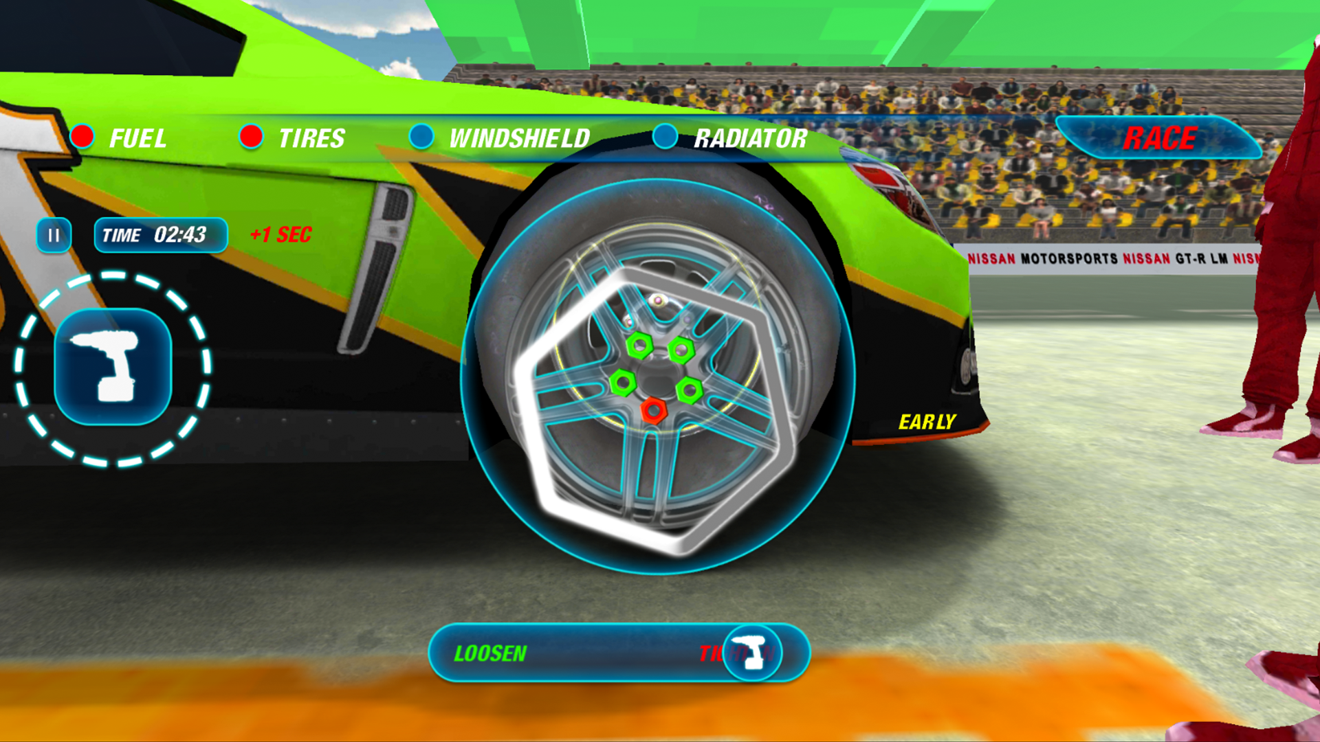 Pitstop Car Repair Mechanic Game Screenshot