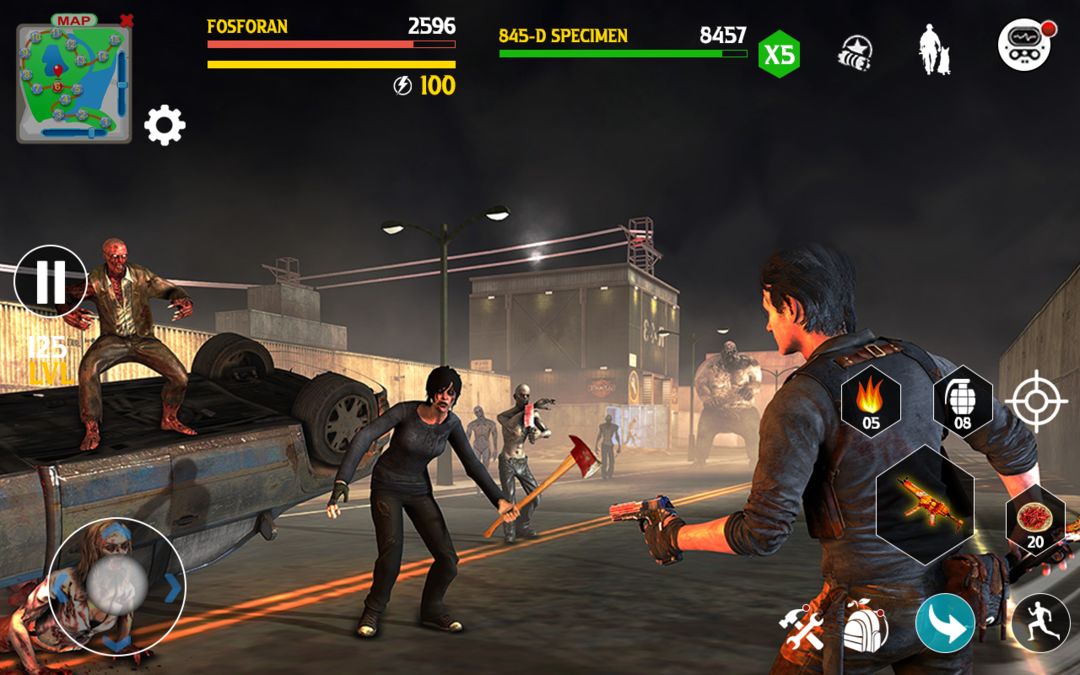 Zombie Shooter Call Of War APK + Mod for Android.