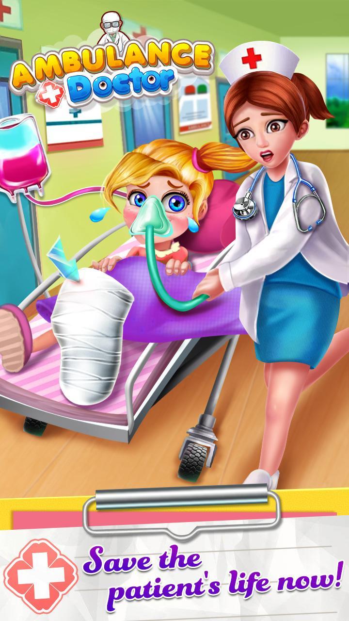 911 Ambulance Doctor Game Screenshot