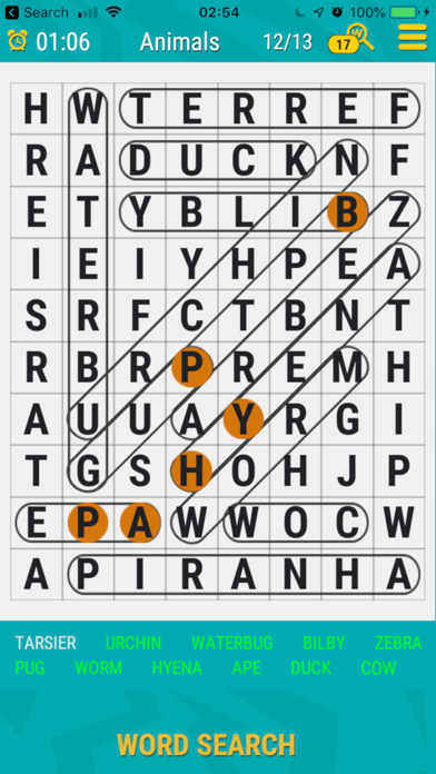 Word Search Puzzle - Word Find 게임 스크린샷