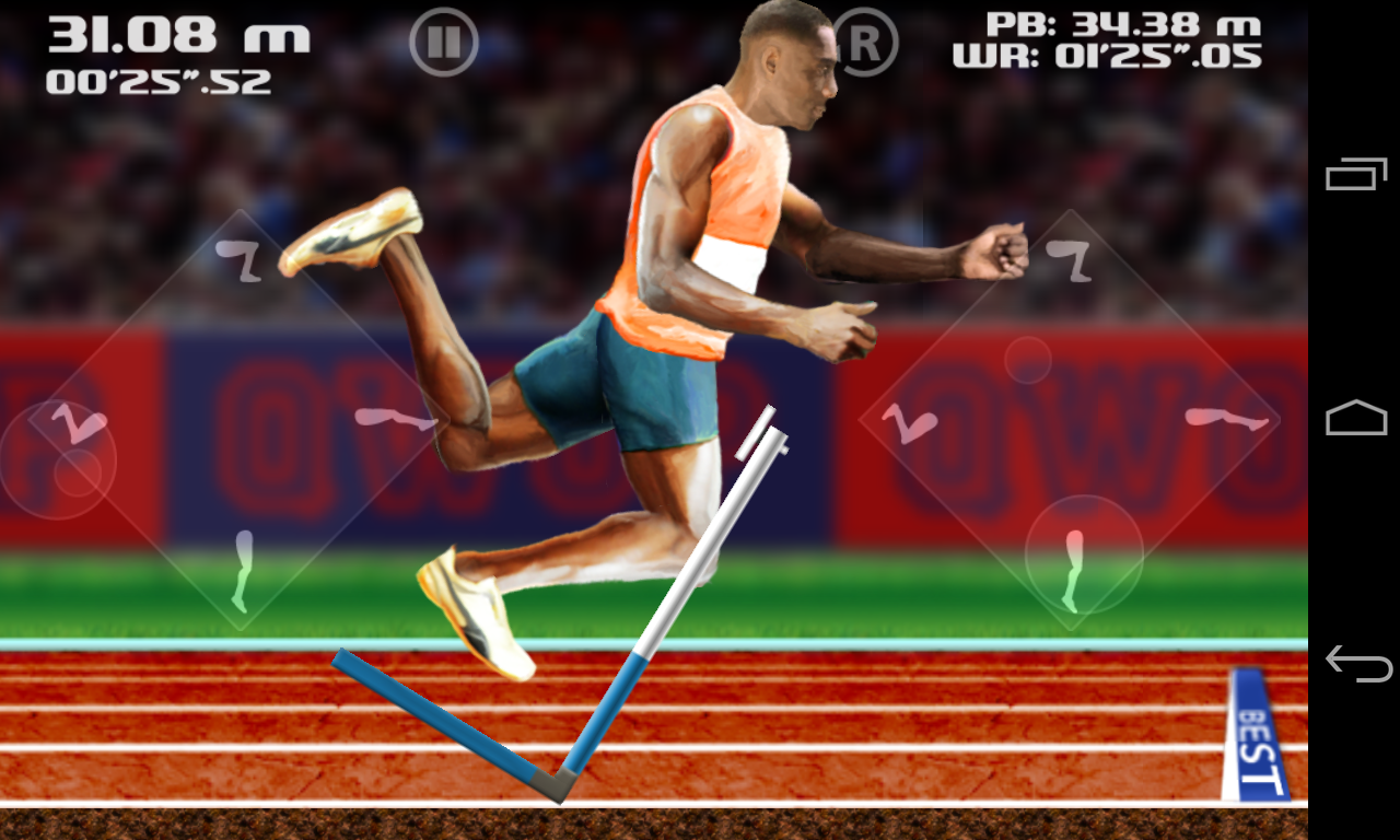 QWOP Game Screenshot
