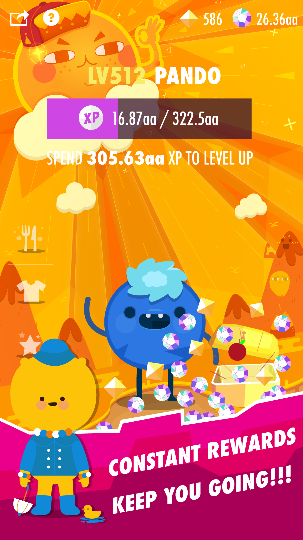 Wokamon: Walking games Game Screenshot