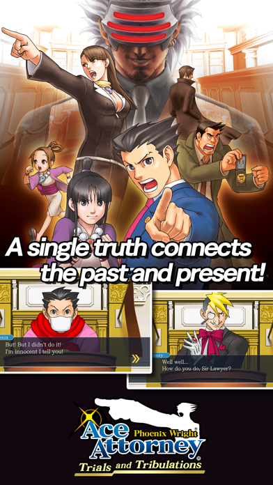 Ace Attorney Trilogy Game Screenshot