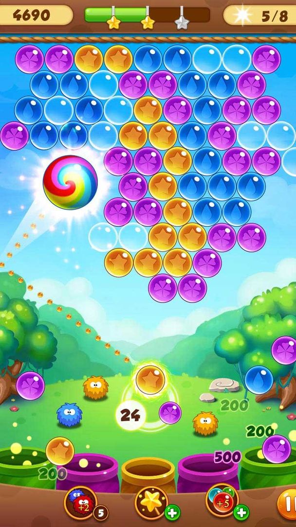 Panda Bubbles 게임 스크린 샷
