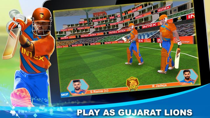 Screenshot 1 of Gujarat Lions T20 Cricket Game 