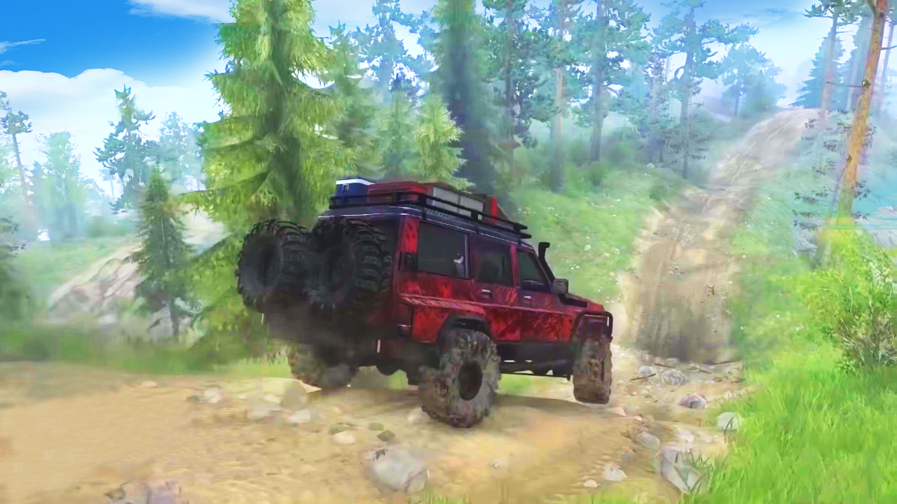 Offroad 4x4 Rally Racing Game Game Screenshot