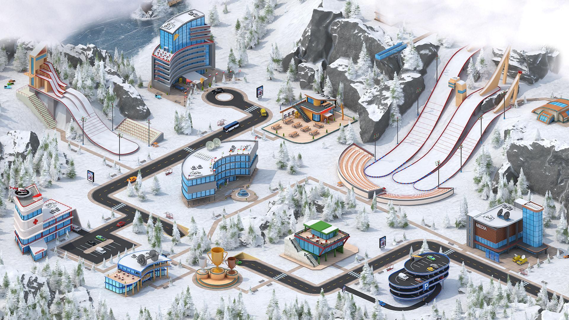Screenshot 1 of Ski Jump Mania ៣ 5.1.0