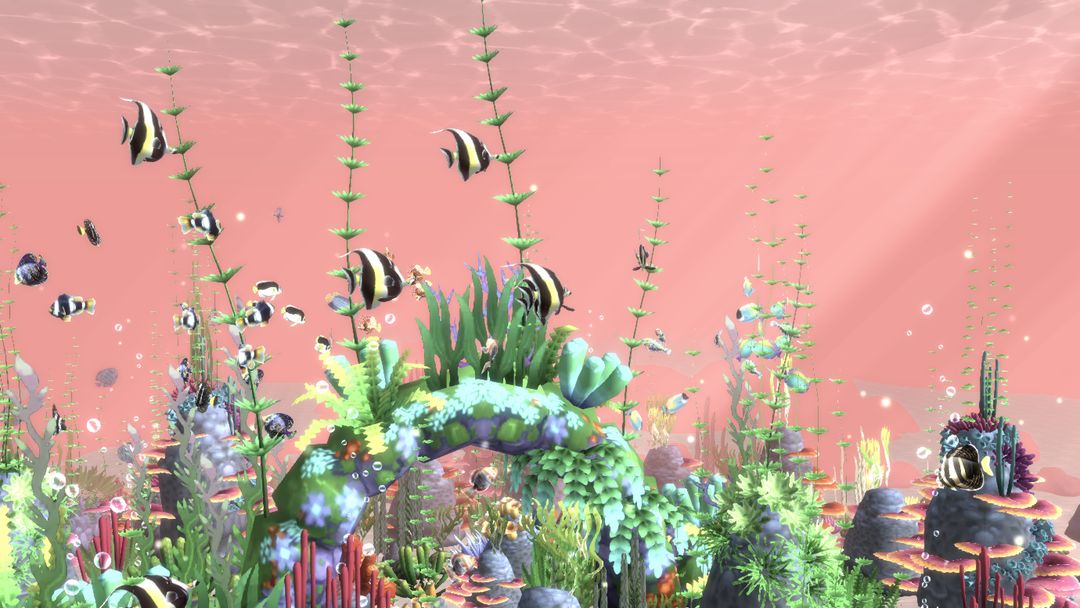 HealingAqua - My Aquarium ภาพหน้าจอเกม