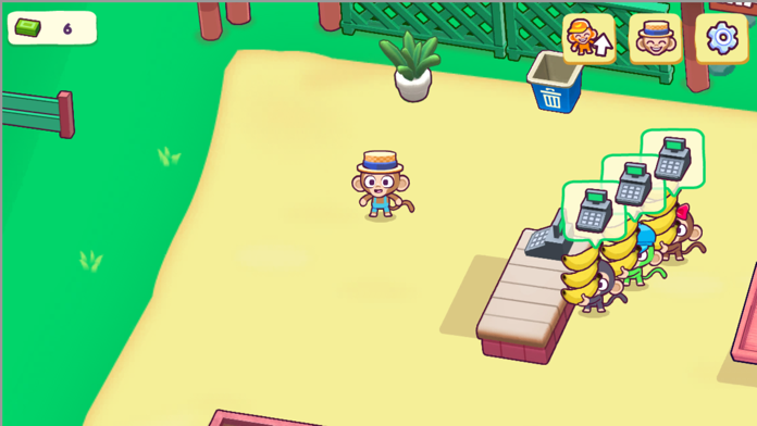 Market Simulator Monkey Mart Game Screenshot