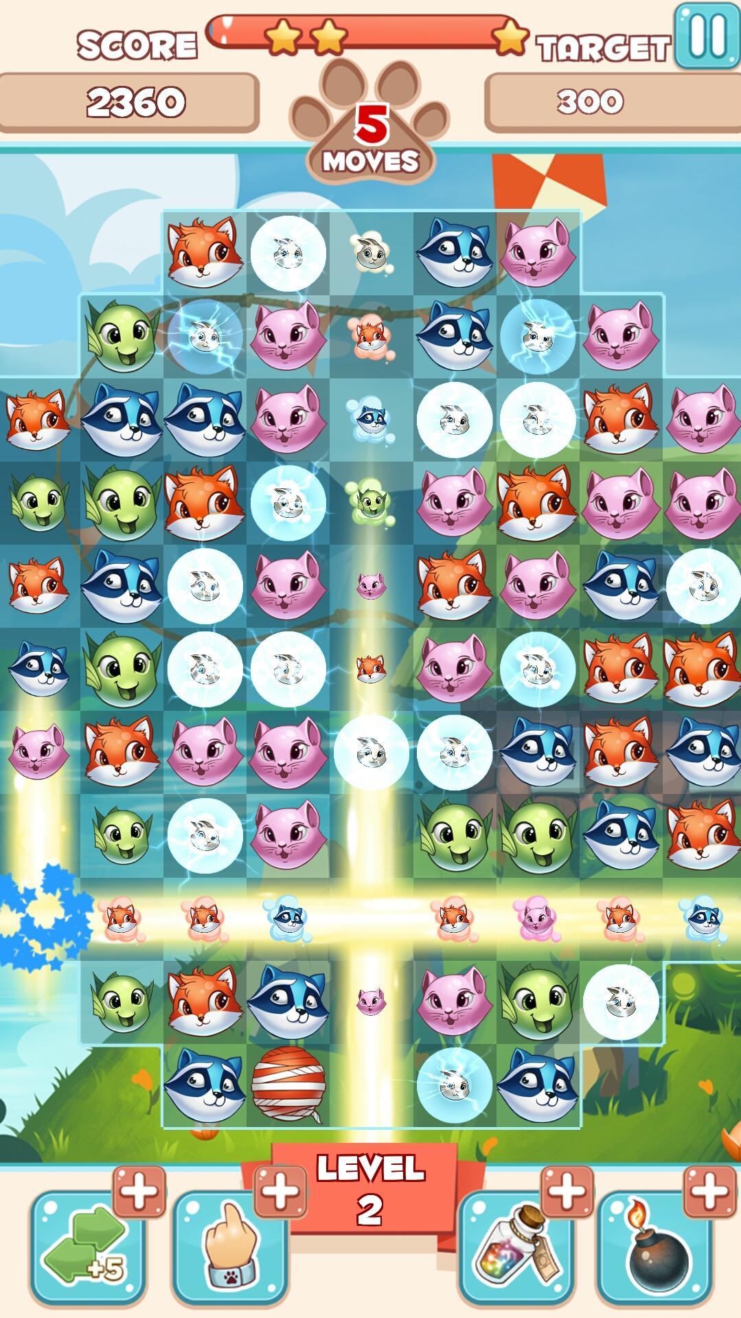 Ảnh chụp màn hình Lovely Pets: Match 3