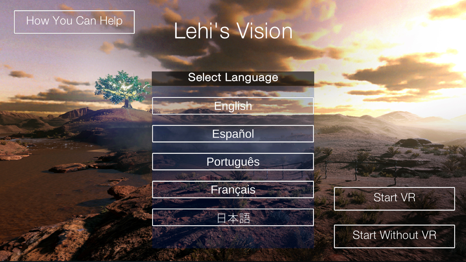 Screenshot of Lehi's Vision