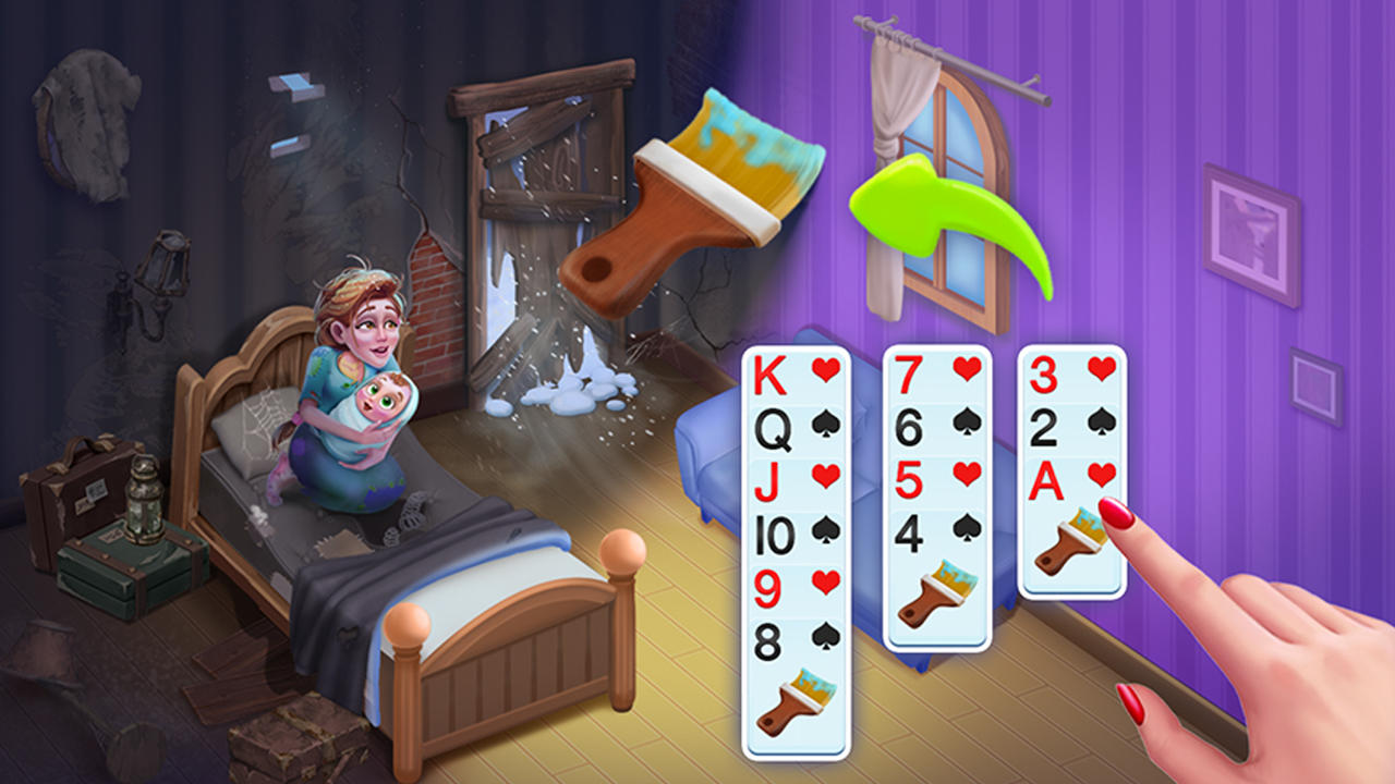 Solitaire - Life Challenge Game Screenshot
