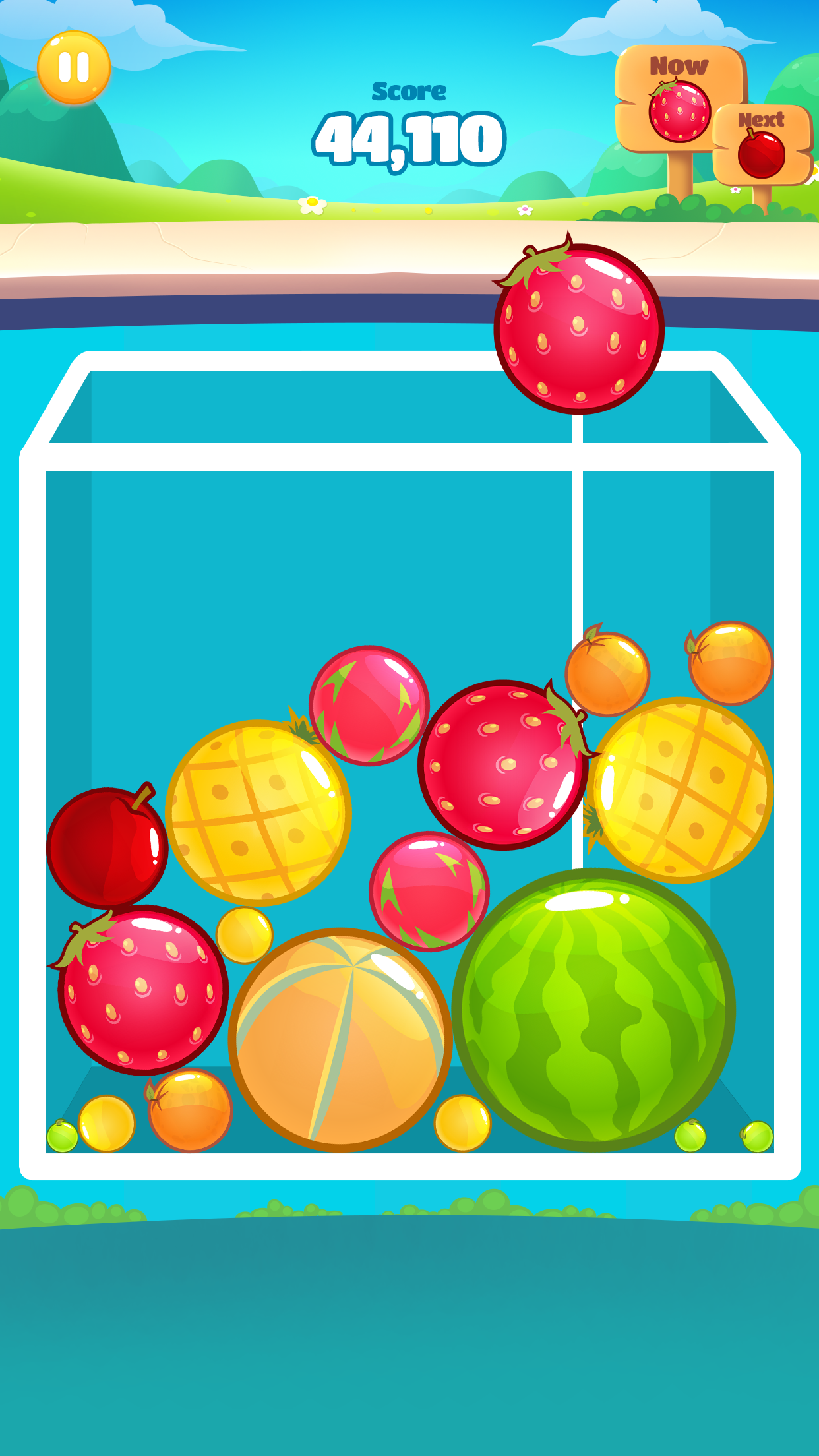 2048 Fruit Drop Merge 遊戲截圖