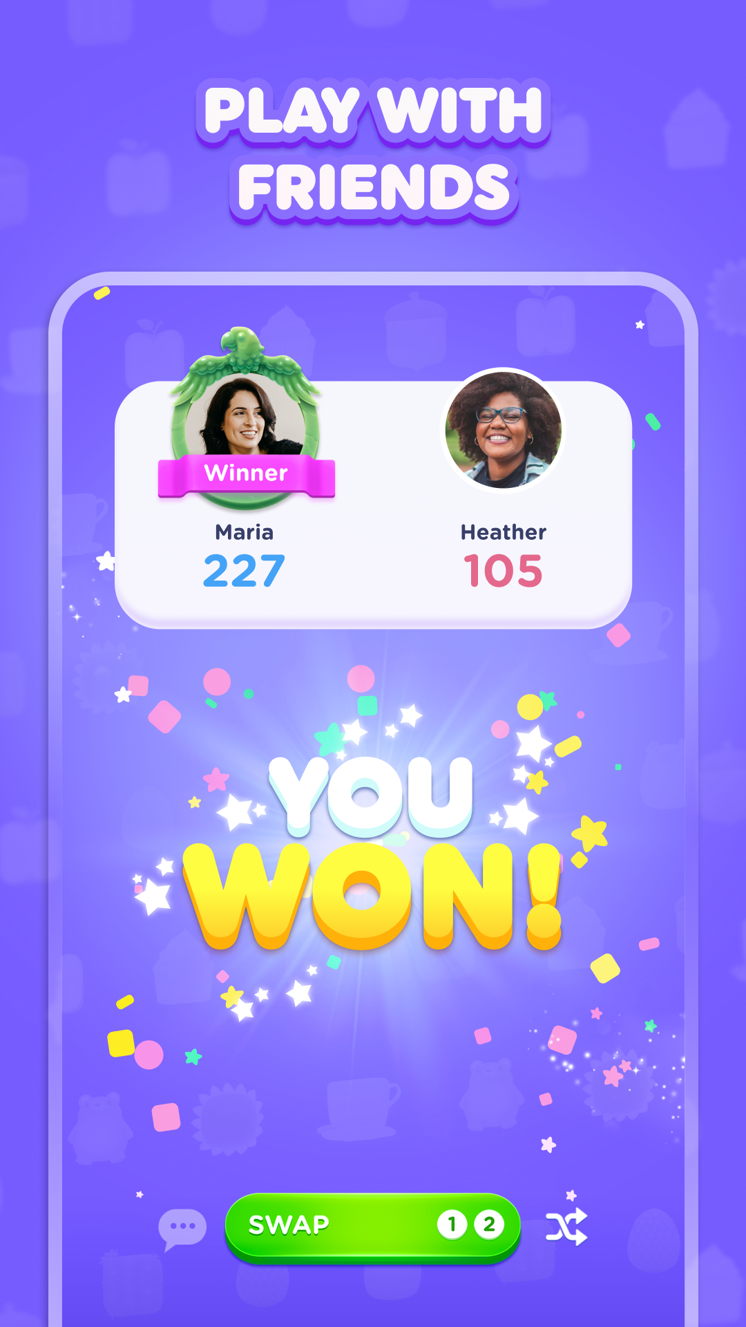 Wordzee! - Puzzle Word Game Game Screenshot