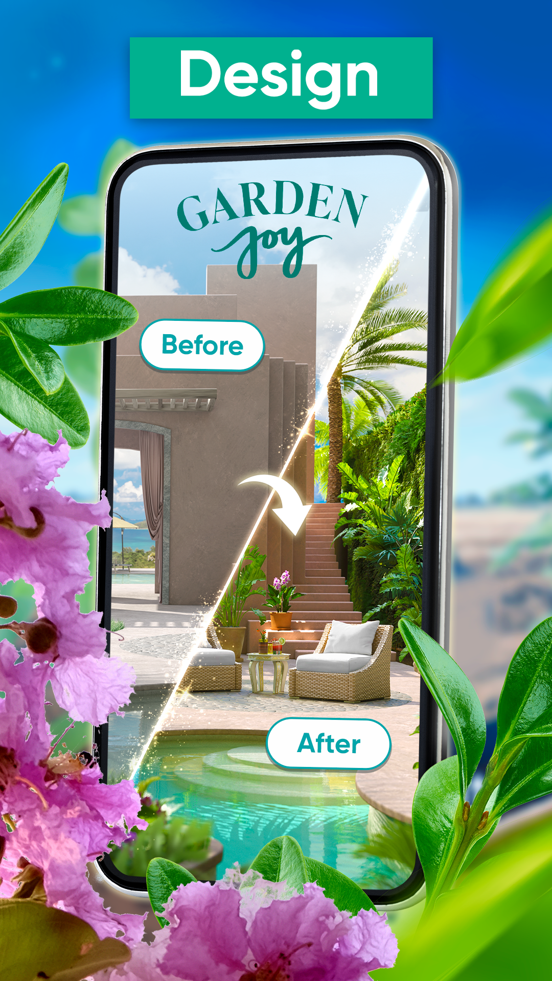 Garden Joy: Design & Makeover ภาพหน้าจอเกม