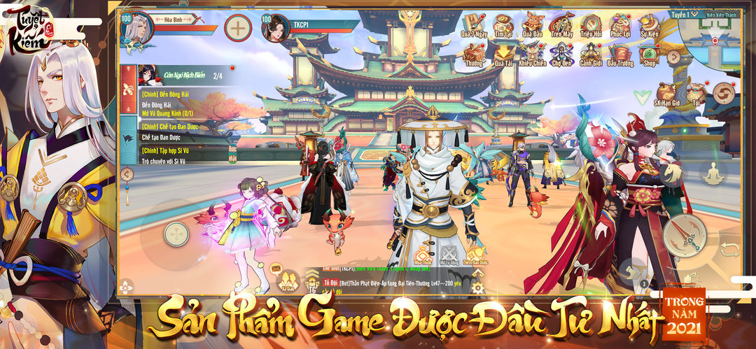 Tuyệt Kiếm Cổ Phong Mobile - Hot Trend 2021 screenshot game