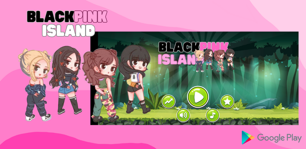 Скриншот игры Blackpink Island Game