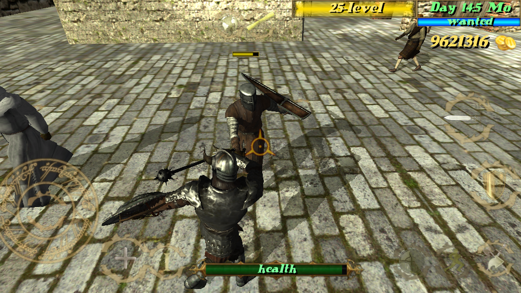 Captura de Tela do Jogo Deadly Medieval Arena