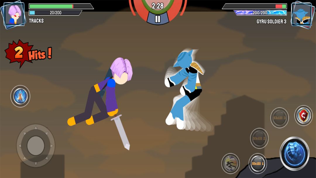 Screenshot of Stickman Shadow fight - Epic War