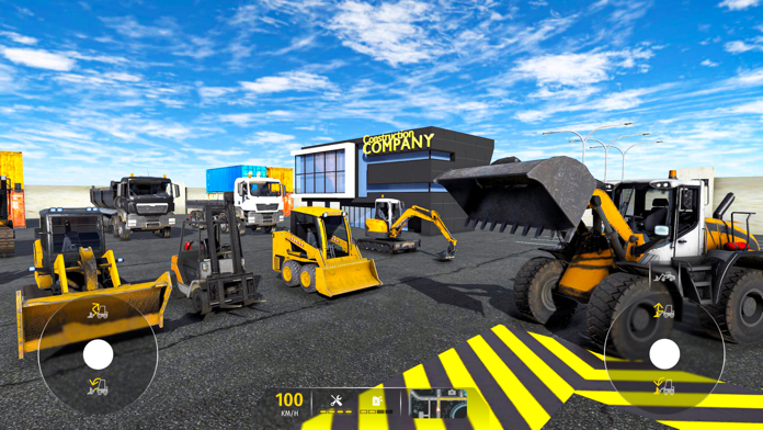 Construction Truck Simulator + Game Screenshot