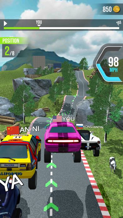 Turbo Tap Race 게임 스크린 샷