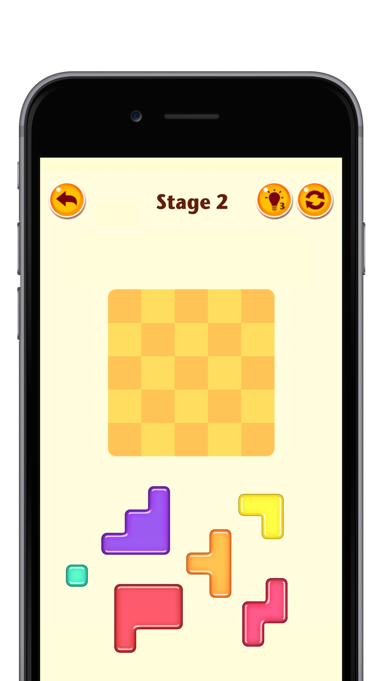 Fit Puzzle : PON! Game Screenshot