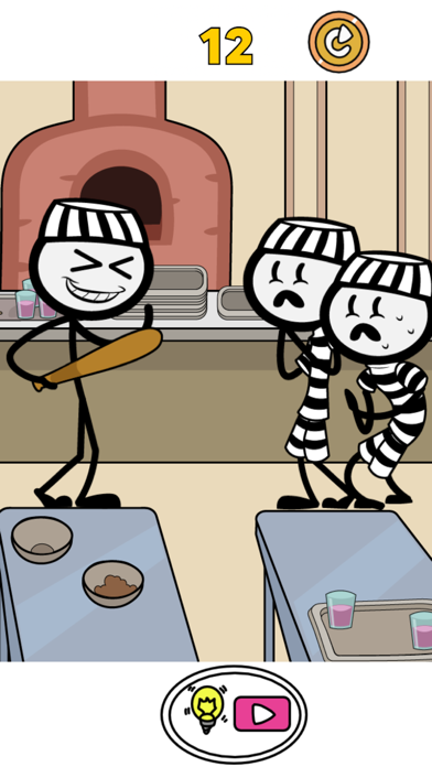 Draw One Part. Stickman Games Game Screenshot