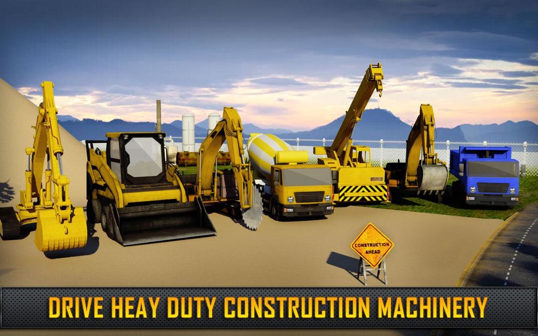 Screenshot of Construction Crane & Dumper