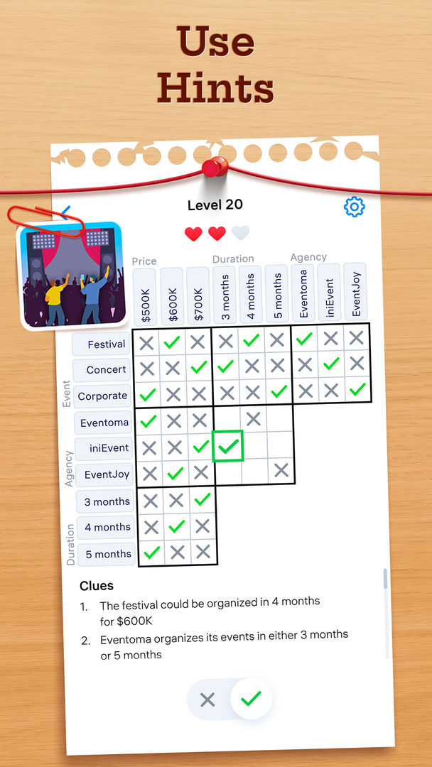 Logic Puzzles - Brain Riddles screenshot game