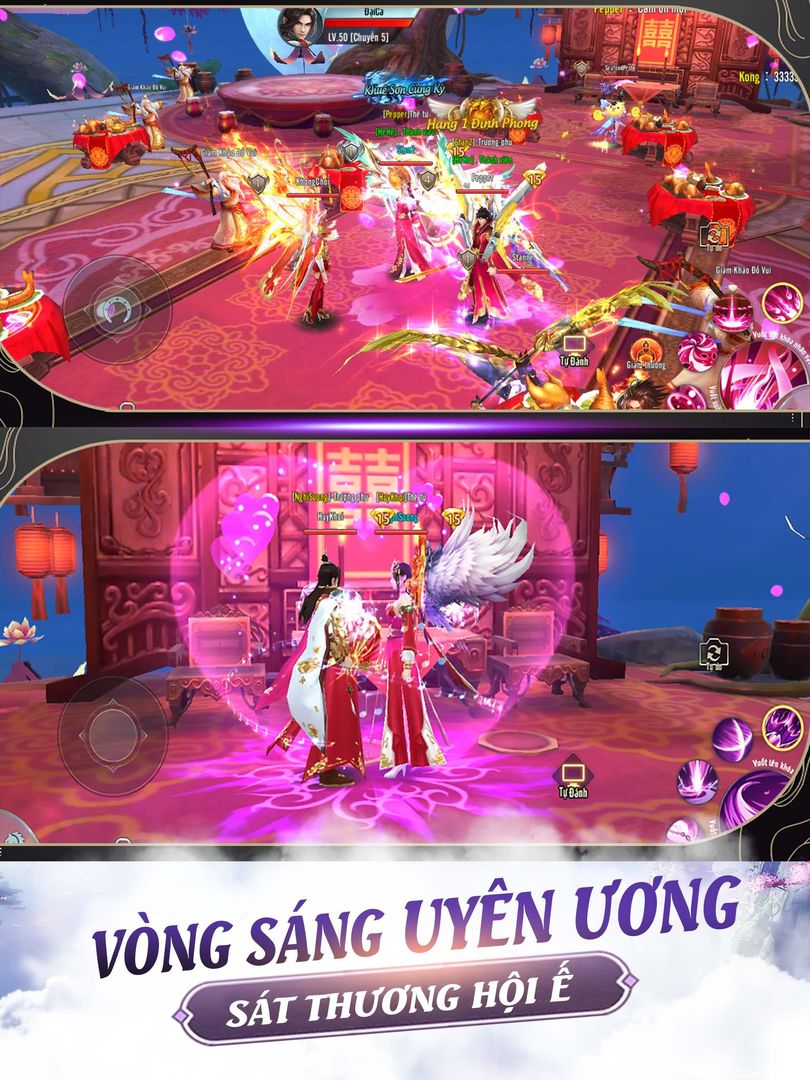 Ngự Kiếm VTC -  Đỉnh Cao PK ภาพหน้าจอเกม