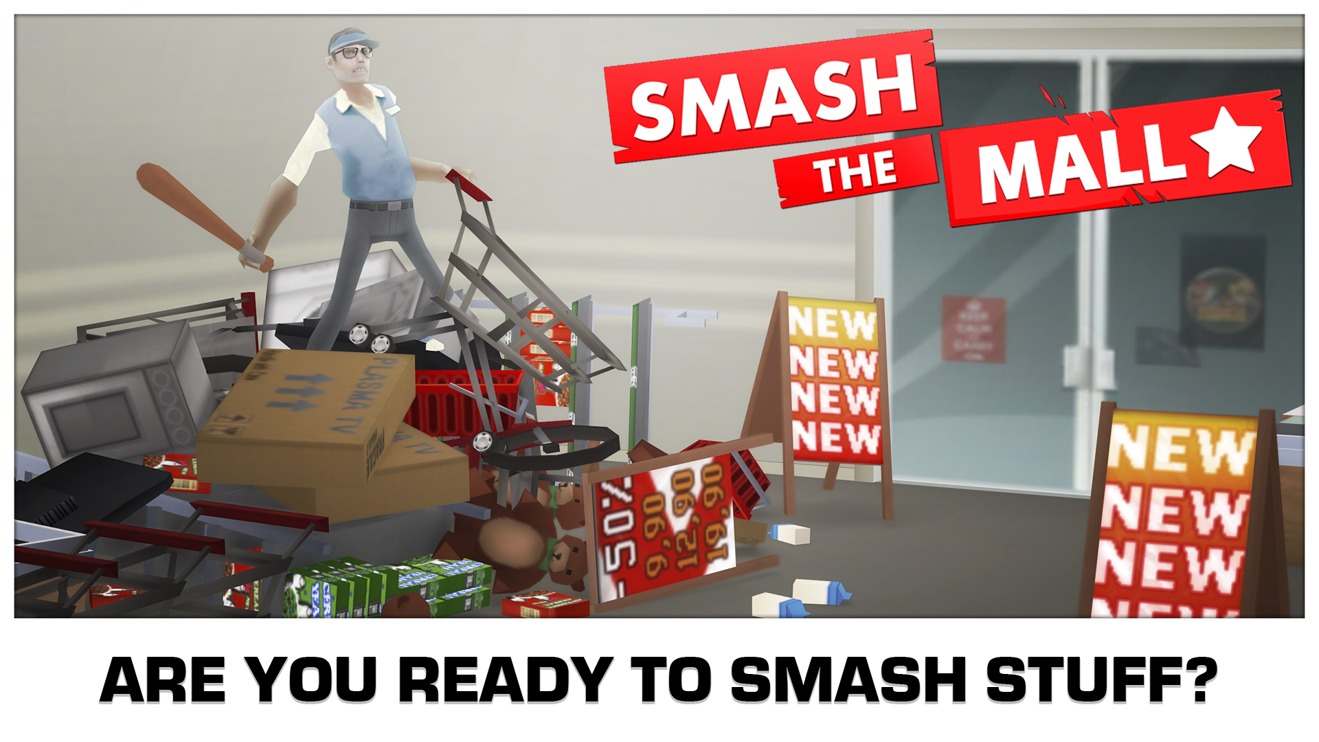 Smash the Mall - Stress Fix! ภาพหน้าจอเกม