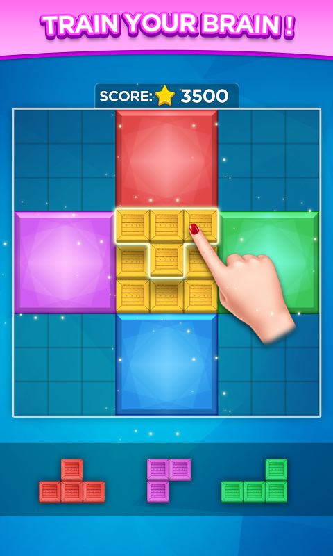 Скриншот игры Color Block Puzzle