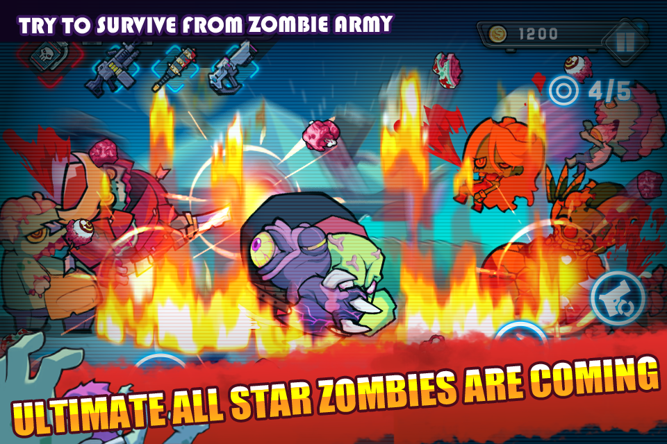Frenzy Zombie Game Screenshot