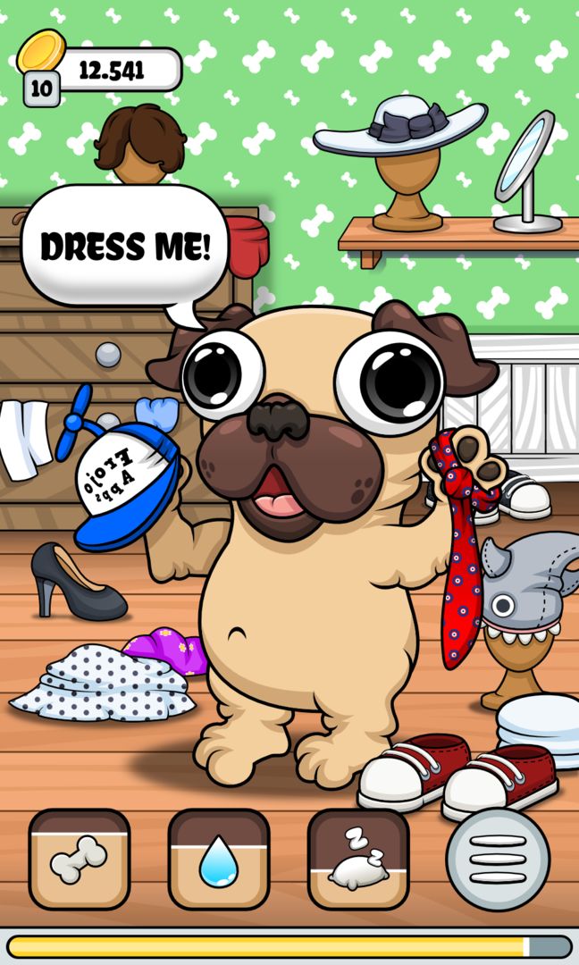 Pug - My Virtual Pet Dog 게임 스크린 샷