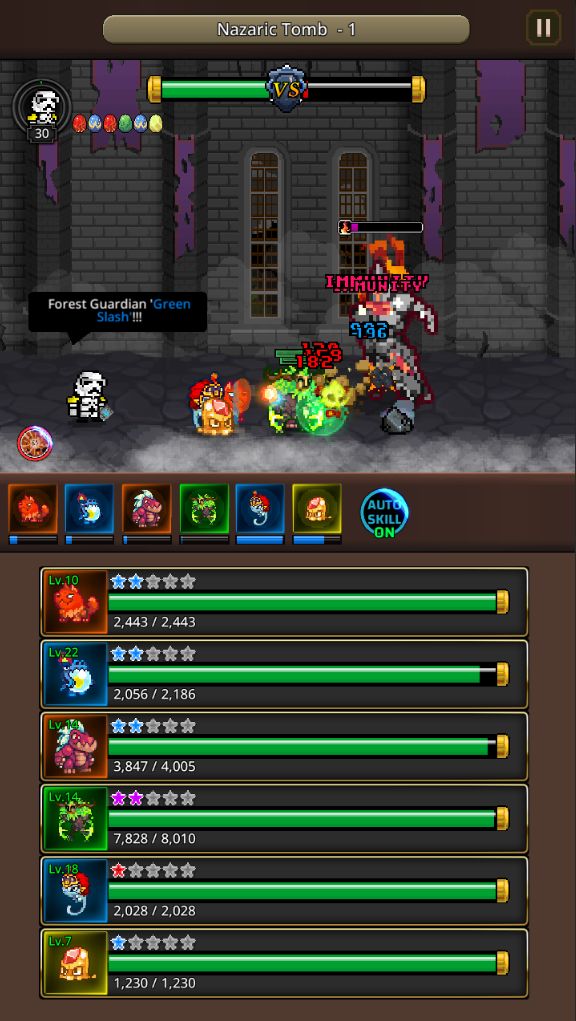 Grow Mergemon Masters : Idle Game Screenshot