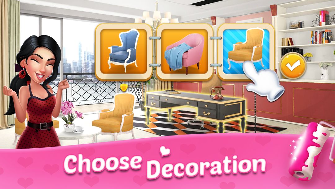 Screenshot of Merge Dream - Mansion design - Decorate your house