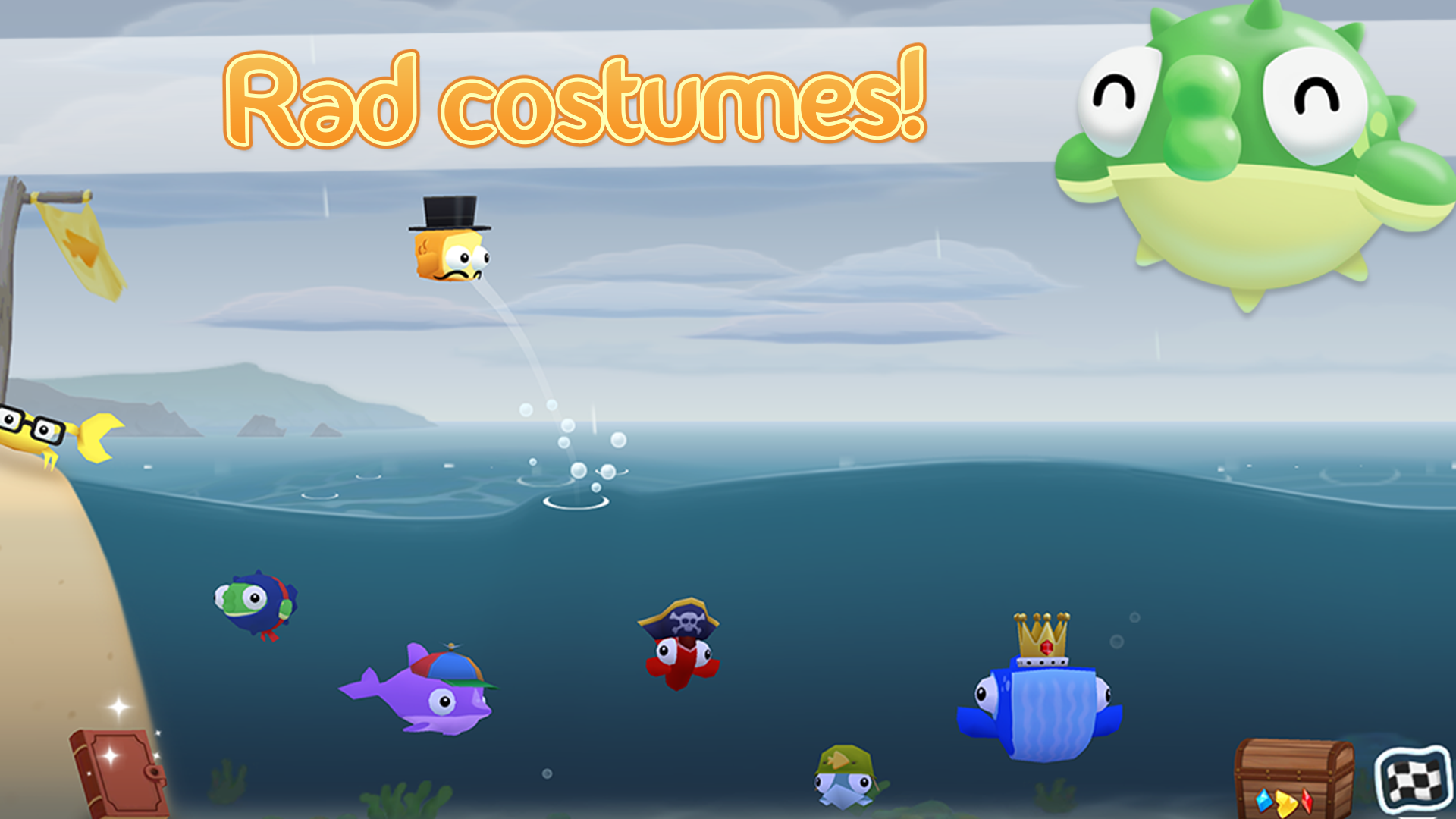 Fish Out Of Water! Game Screenshot
