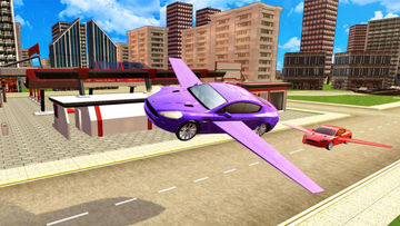Скриншот игры sport flying car simulation 2017 PRO
