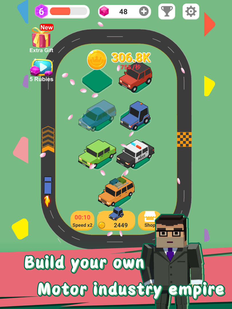 Merge Highway screenshot game
