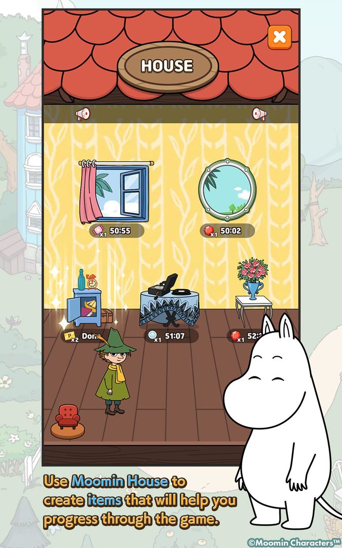 MOOMIN FRIENDS screenshot game