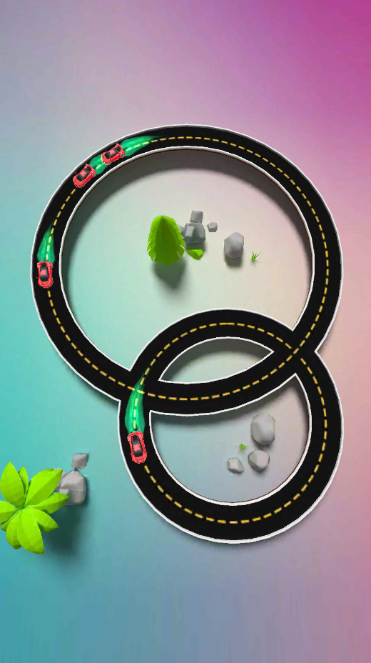 Loop Cars - City Island Game Screenshot