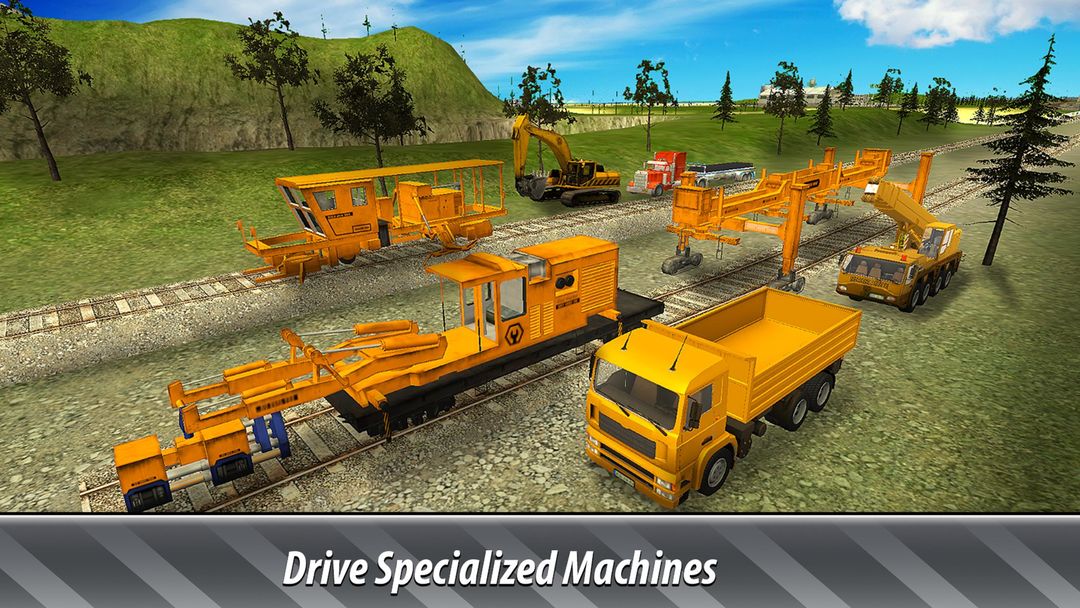 Railroad Building Simulator -  screenshot game