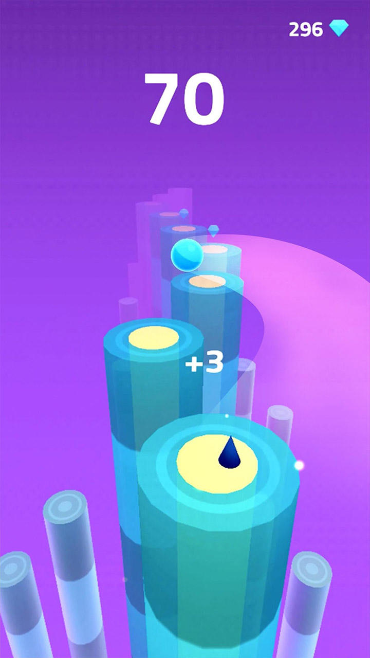 球球跳 ゲームのスクリーンショット