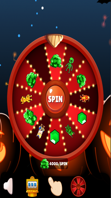 Tokens Spin Gems BoxStumble Game Screenshot