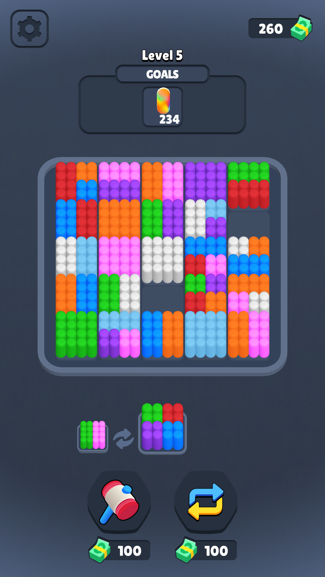 Four Four Game Screenshot