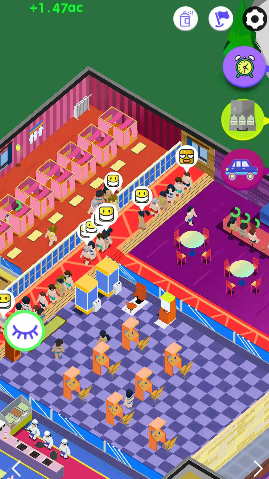 Spa Tycoon:Idle Soak ภาพหน้าจอเกม